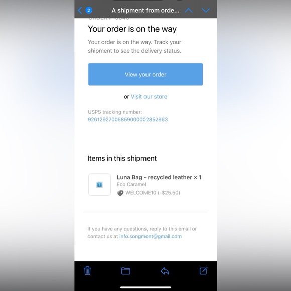 🤎 Songmont Luna Bag in Caramel 🤎 - Picture 16 of 16